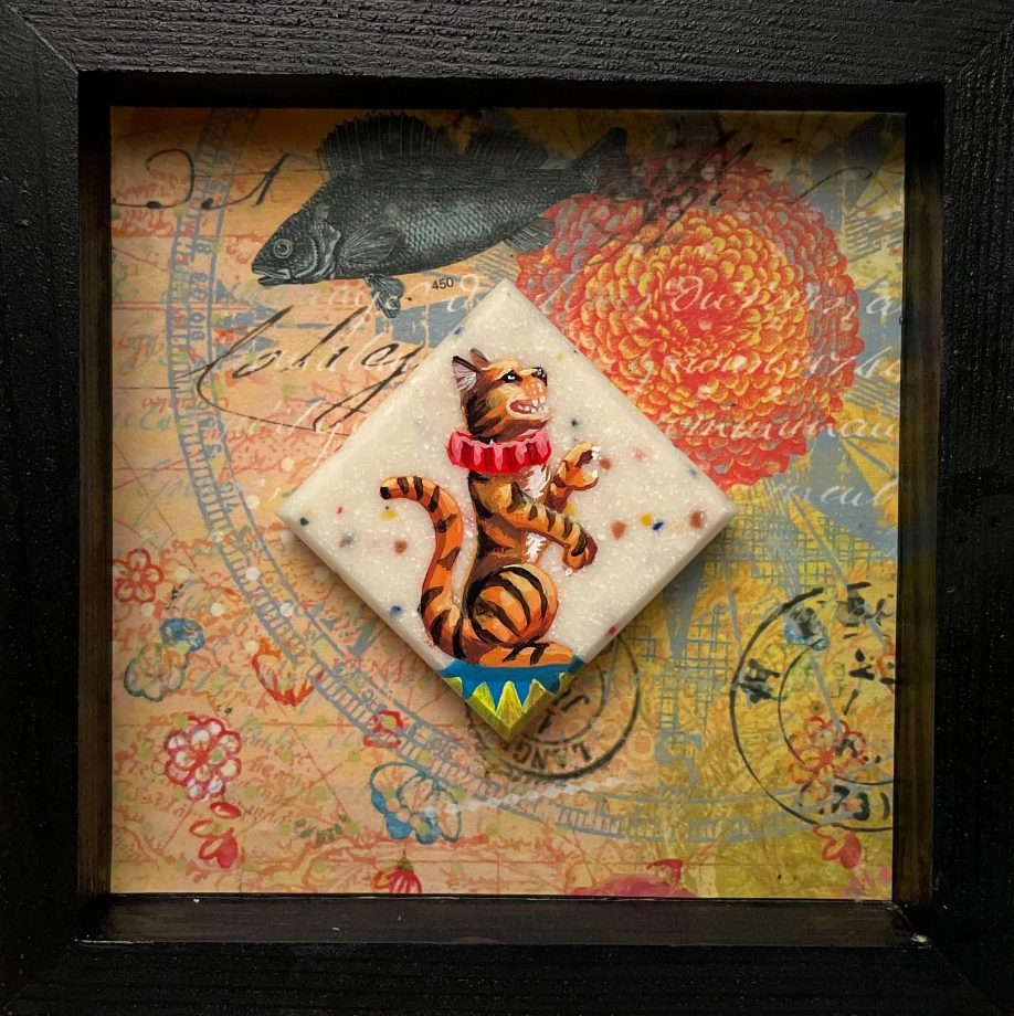 Circus Tiger - Original Painting