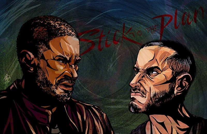 Stick To The Plan - Print