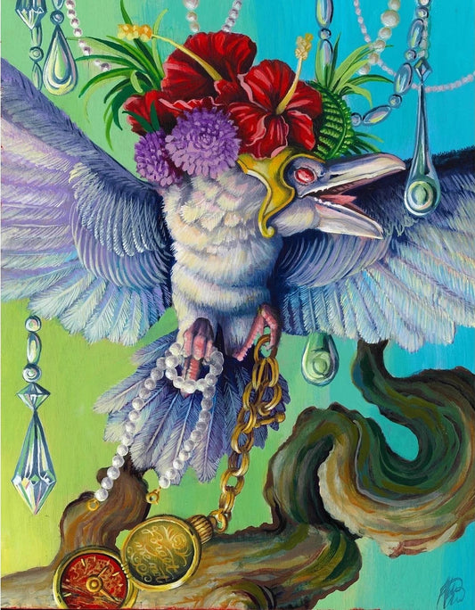 The White Raven - Print